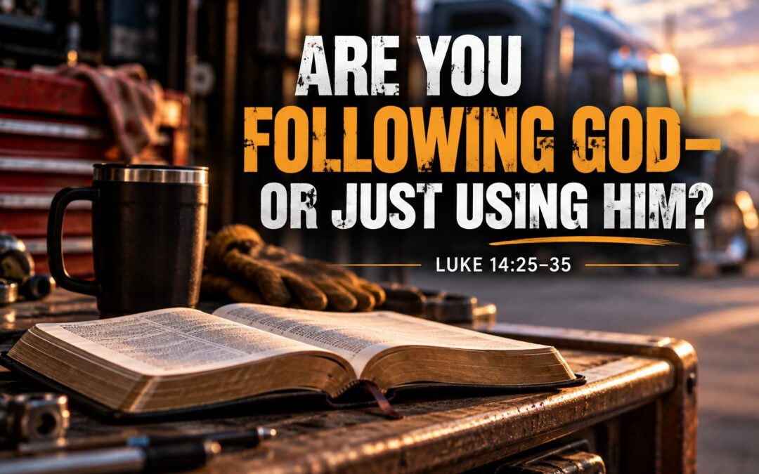 Are You Following God or Just Using Him?