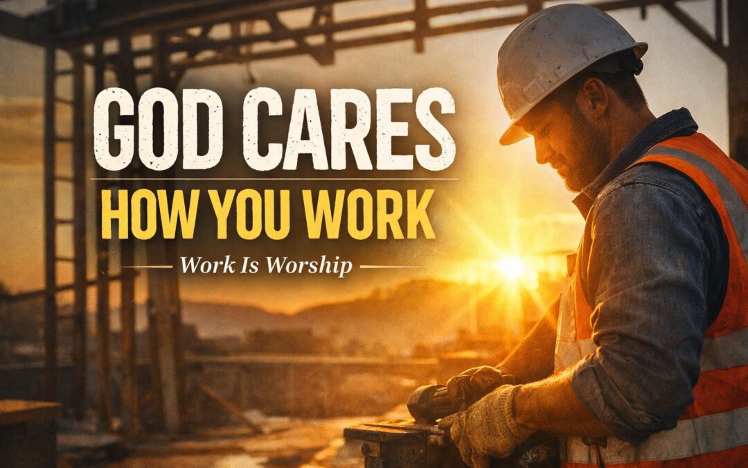 God Cares How You Work