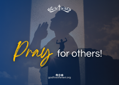 Pray for others!