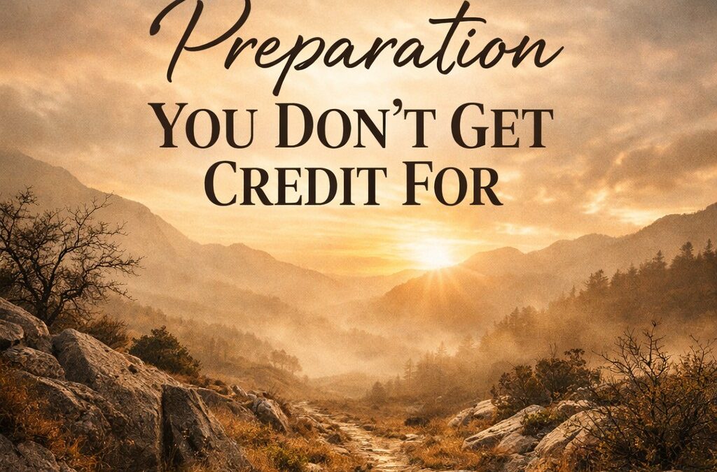 Preparation You Don’t Get Credit For