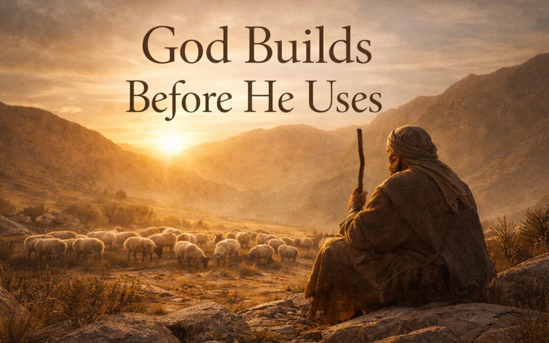 God Builds Before He Uses