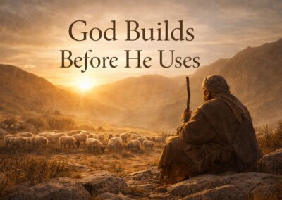 God Builds Before He Uses