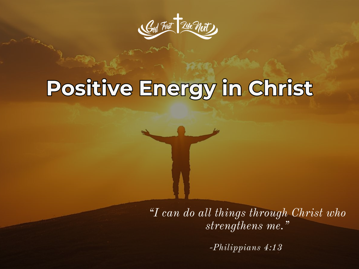 Person walking confidently in a quiet city street, symbolizing strength through Christ.