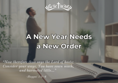 A New Year Needs a New Order