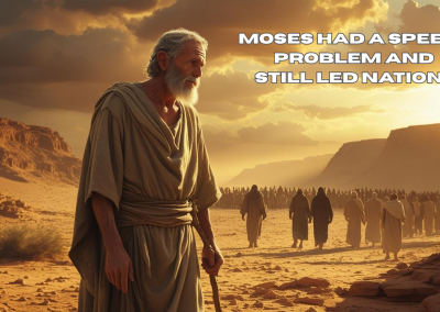 Moses Had a Speech Problem and Still Led Nations