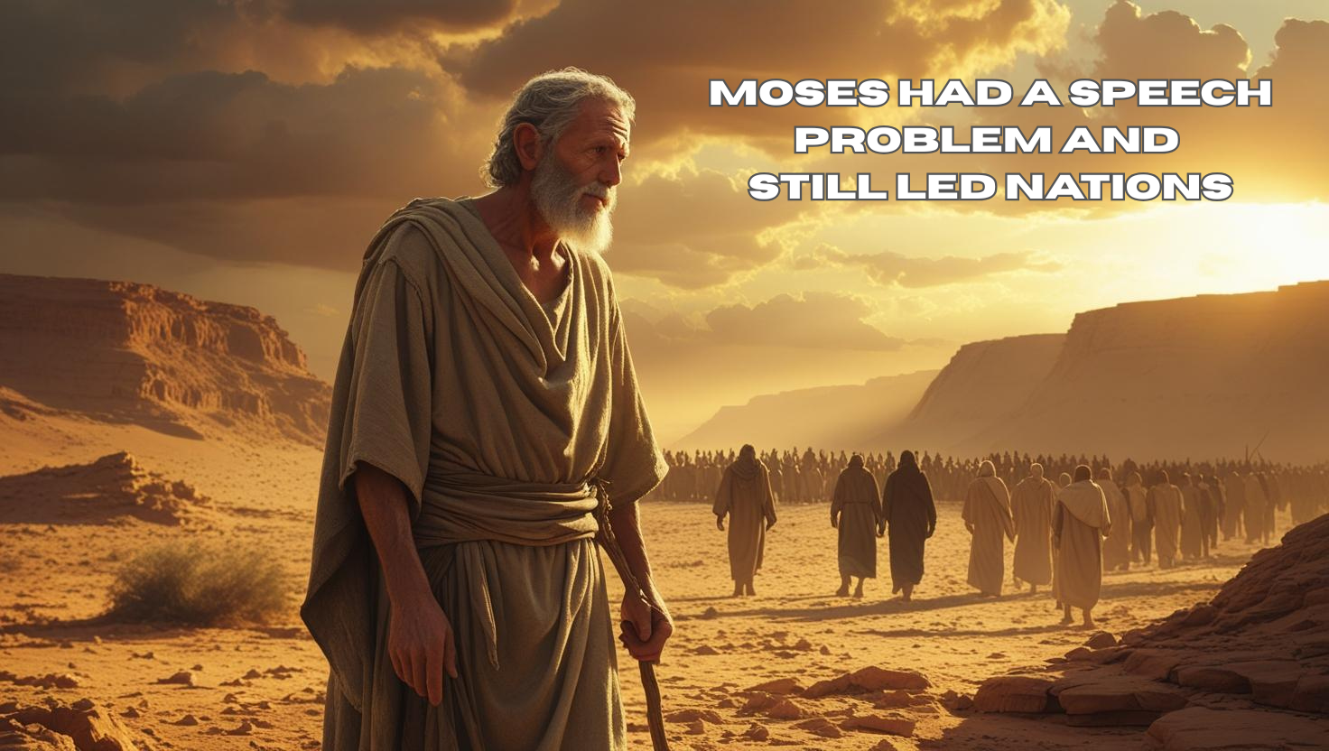 Moses: Leading with a Stutter