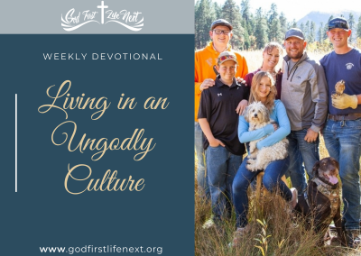 Living in an Ungodly Culture
