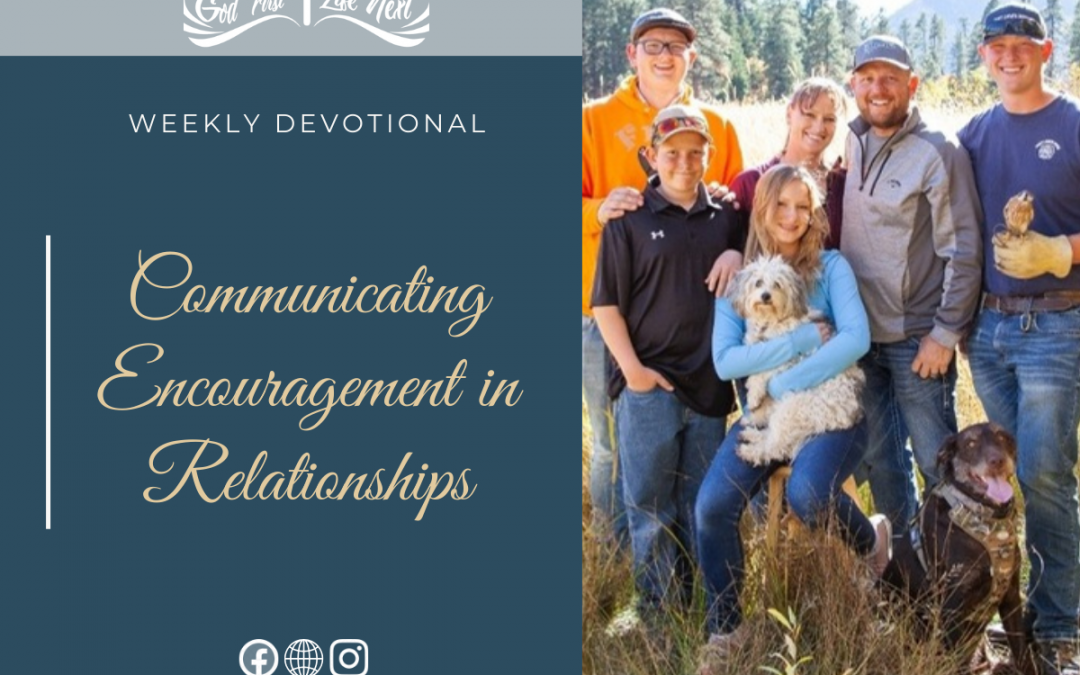 Communicating Encouragement in Relationships