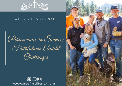 Perseverance in Service: Faithfulness Amidst Challenges