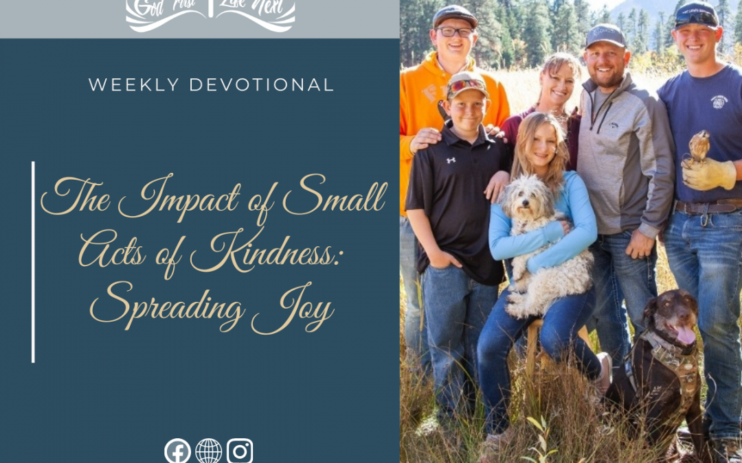 The Impact of Small Acts of Kindness: Spreading Joy