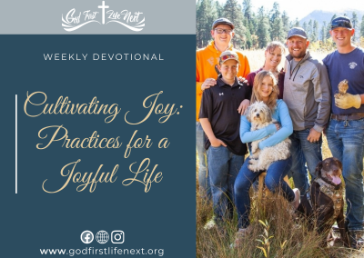 Cultivating Joy: Practices for a Joyful Life