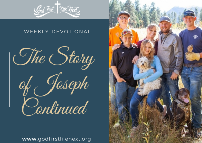 The Story of Joseph Continued