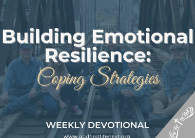 Building Emotional Resilience: Coping Strategies