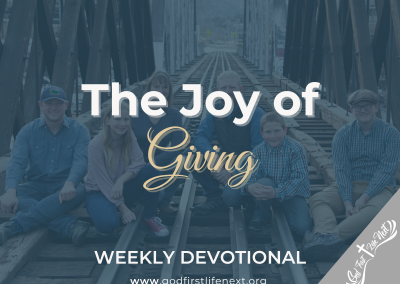 The Joy of Giving