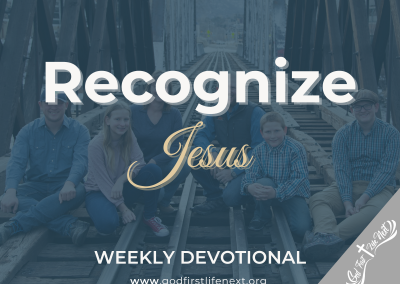 Recognize Jesus