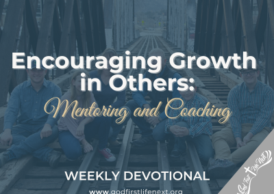 Encouraging Growth in Others: Mentoring and Coaching