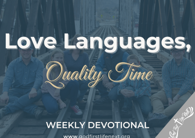 Love Languages, Quality Time