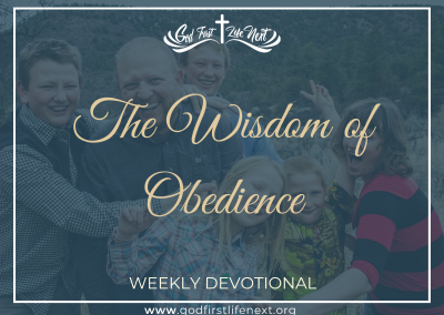 The Wisdom of Obedience