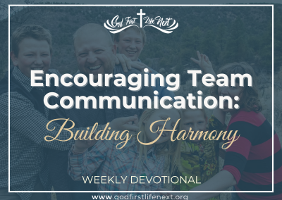 Encouraging Team Communication: Building Harmony