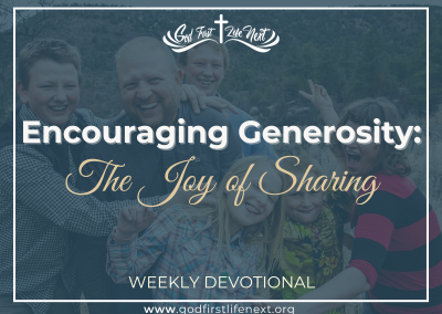 Encouraging Generosity: The Joy of Sharing