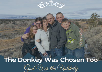 The Donkey Was Chosen Too — God Uses the Unlikely