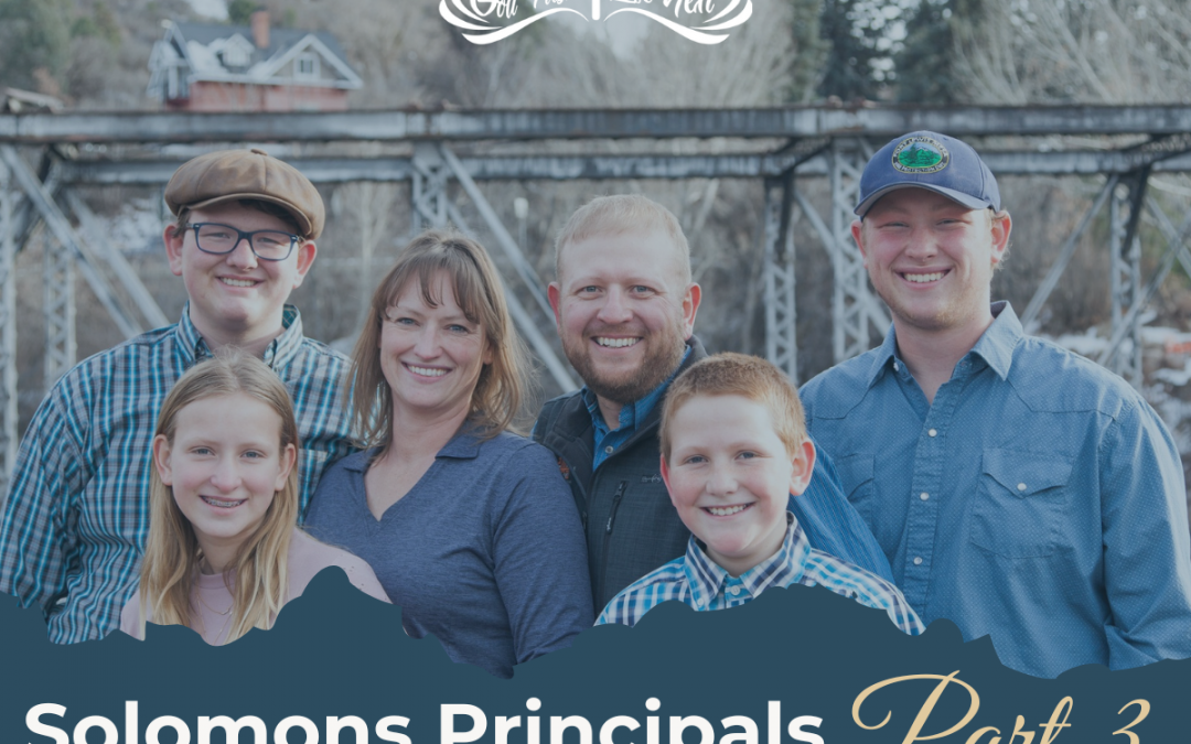 Solomons Principals Part 3