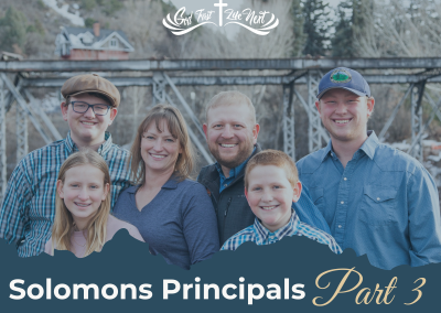 Solomons Principals Part 3