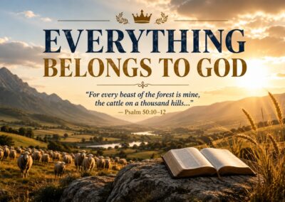 Everything Belongs to God
